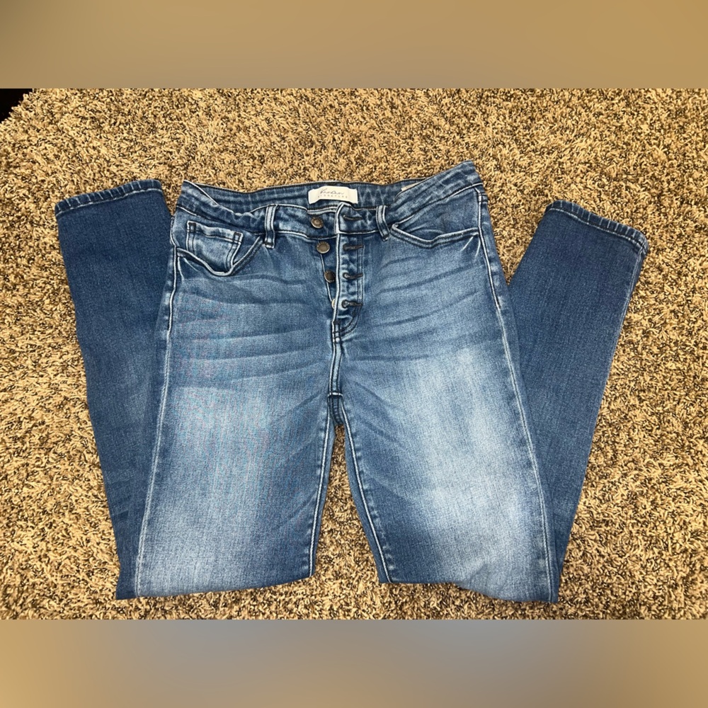 KanCan High Rise Blue Jeans